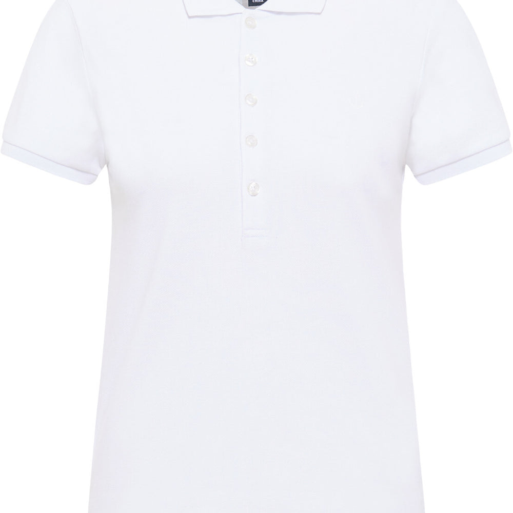 B-WARE DREIMASTER MARITIM DAMEN POLOSHIRT Gr.L Farbe Weiss