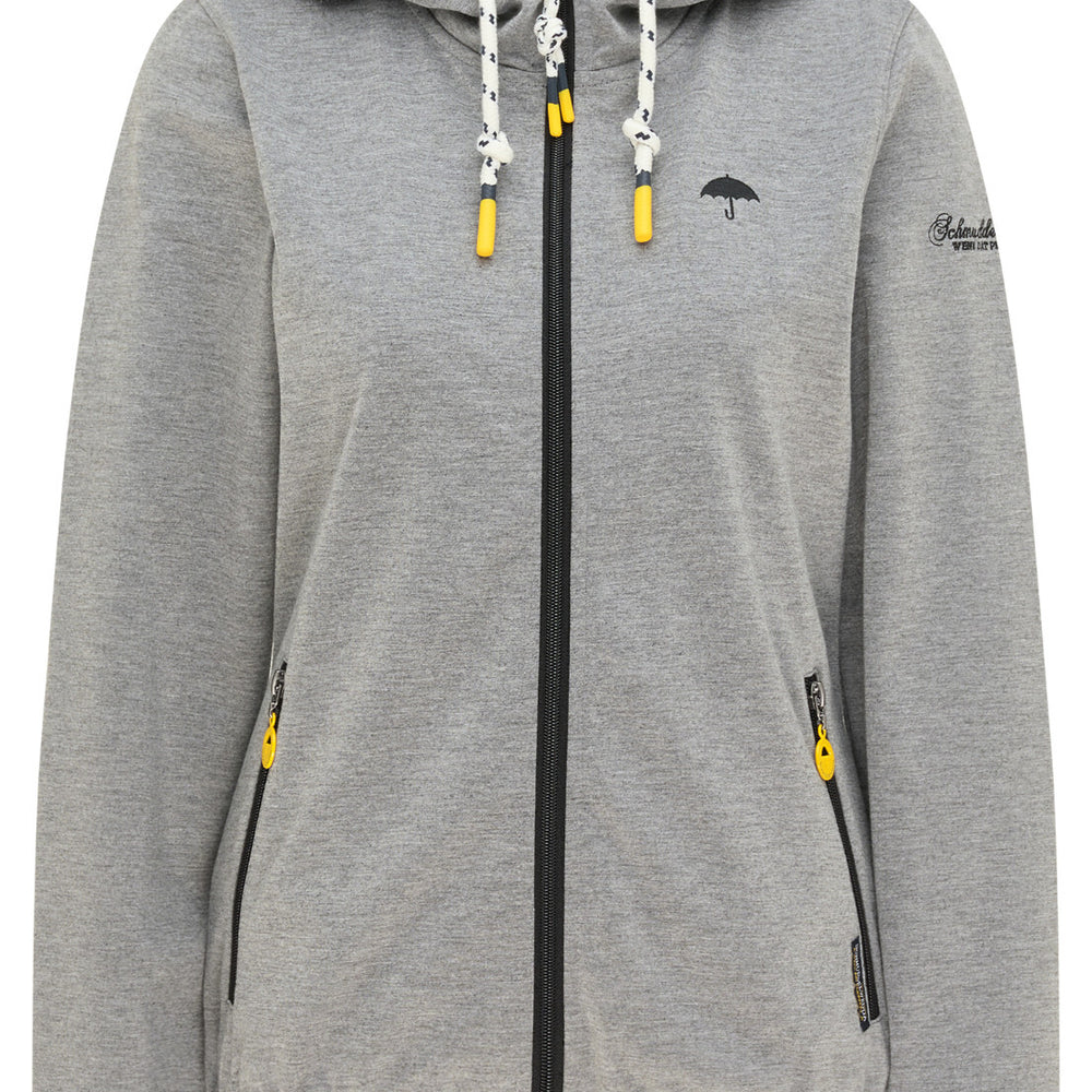 B-WARE SCHMUDDELWEDDA DAMEN BLOUSON Gr.S Farbe GRAU MELANGE