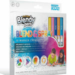 Blendy Pens Blend & Spray 10 Marker Creativity Kit Triton Trinton-X Blendy Pe...