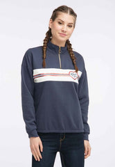 B-WARE MYMO DAMEN SWEATSHIRT Gr.L FARBE DUNKELBLAU