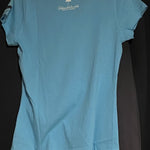 B-WARE SCHMUDDELWEDDA DAMEN T-SHIRT Gr.S Farbe Seeblau