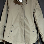 B-WARE DreiMaster Klassik Damen Regenjacke Gr. L Farbe Schlammoliv