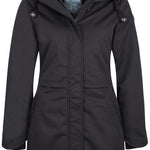 B-WARE DREIMASTER DAMEN PARKA GR.L FARBE SCHWARZ
