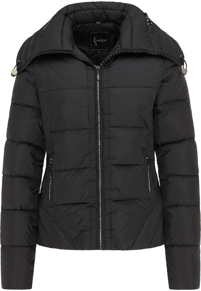 B-WARE FAINA DAMEN JACKE Gr. L Farbe Schwarz