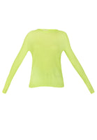 B-WARE MYMO DAMEN PULLOVER Gr.M/L Farbe Neon Grün