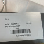 B-WARE FAINA DAMEN JACKE GR. XS FARBE ROT