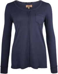 B-WARE DREIMASTER DAMEN PULLOVER Gr.S Farbe Marine