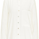 B-WARE DREIMASTER KLASSIK DAMEN BLUSE Gr.M Farbe Wollweiss