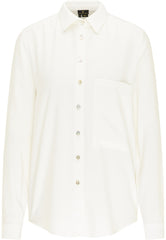 B-WARE DREIMASTER KLASSIK DAMEN BLUSE Gr.M Farbe Wollweiss