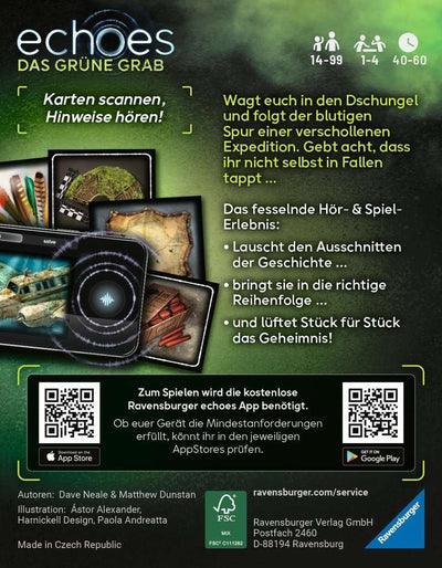echoes Das Grüne Grab – Hörspiel trifft Gesellschaftsspiel