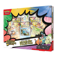 Pokémon- Erhabene Helden Deluxe-Pin-Kollektion Mega-Entwicklung