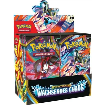 Pokémon Mega Entwicklung / Wachsendes Chaos Display (36) Deutsch