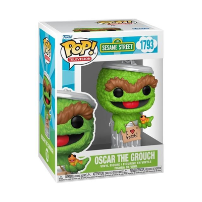 Funko POP! TV - Sesamstraße - Oscar the Grouch Figur 1793